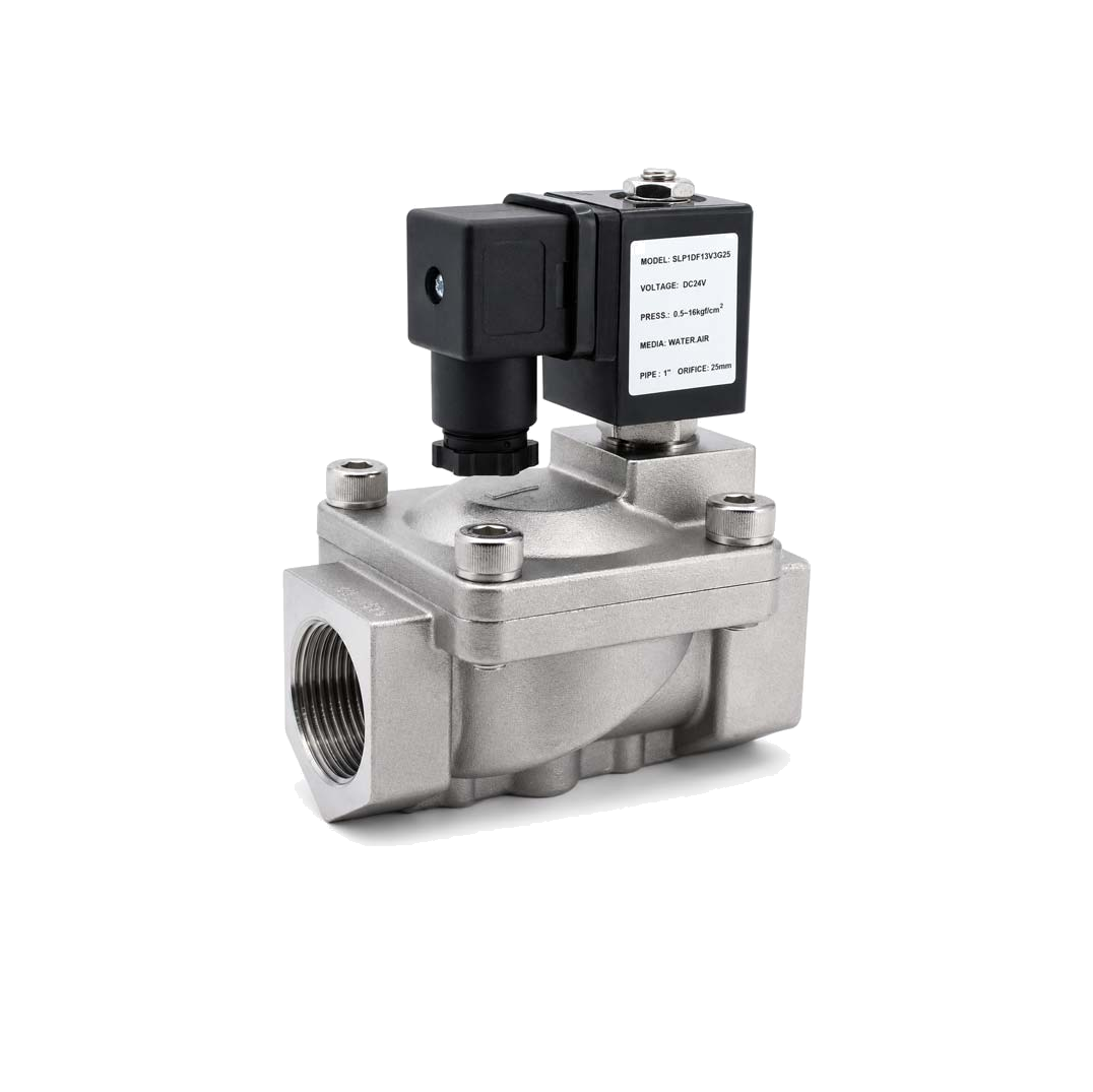 Paslanmaz solenoid valfler