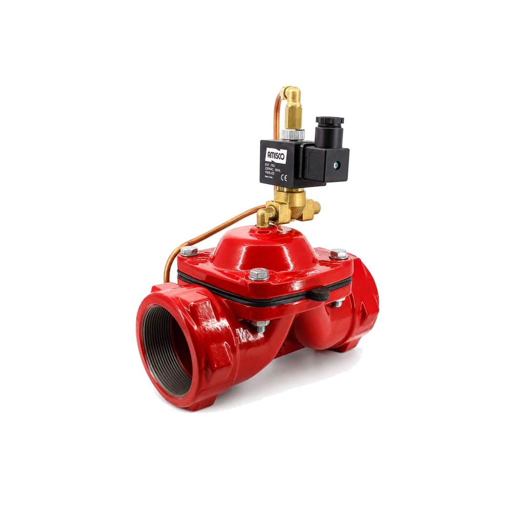 Büyük Ölçü Döküm Gövdeli Solenoid Valf