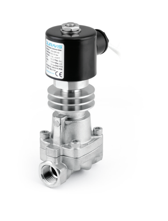 ESV 695 yüksek sıcaklık paslanmaz solenoid valf