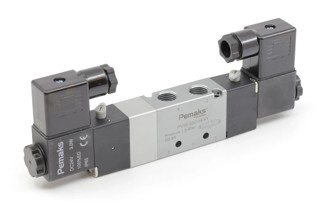 PV1E 5/3 solenoid valf