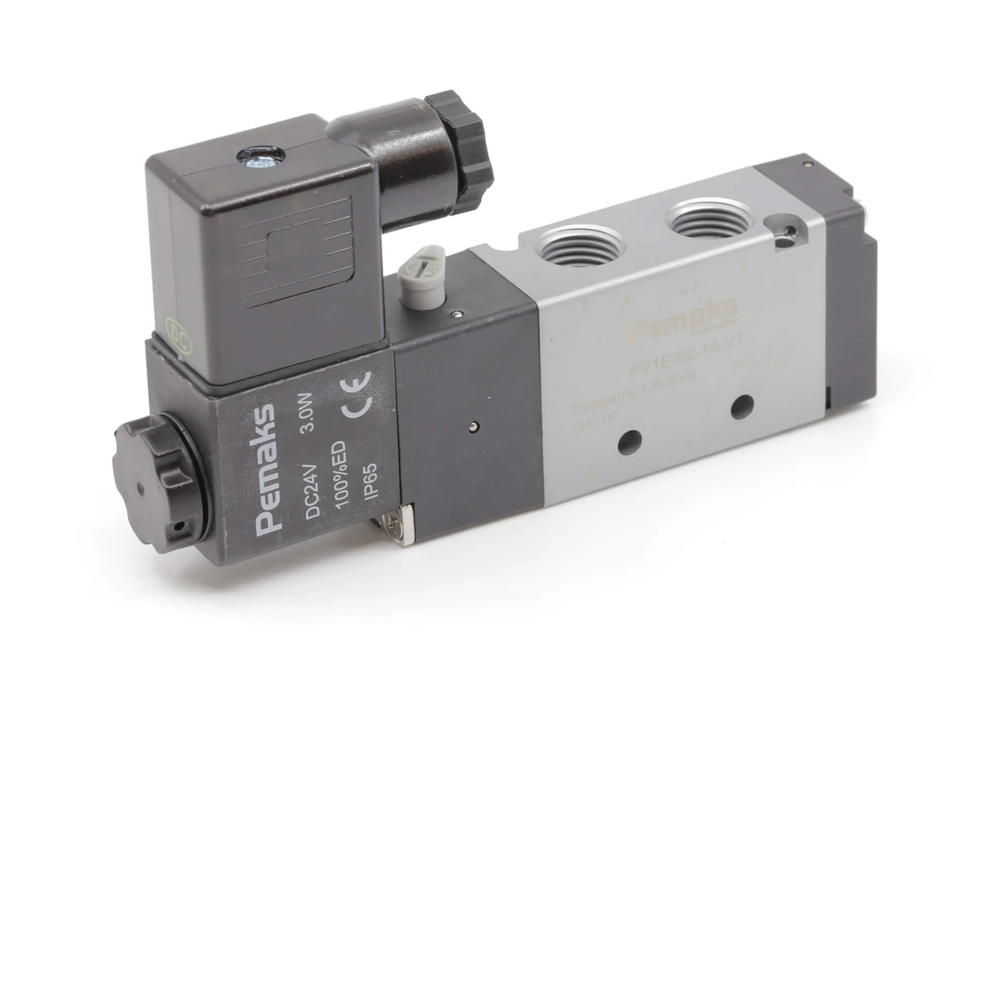 PV1E 5/2 Tek Bobinli Solenoid Valf